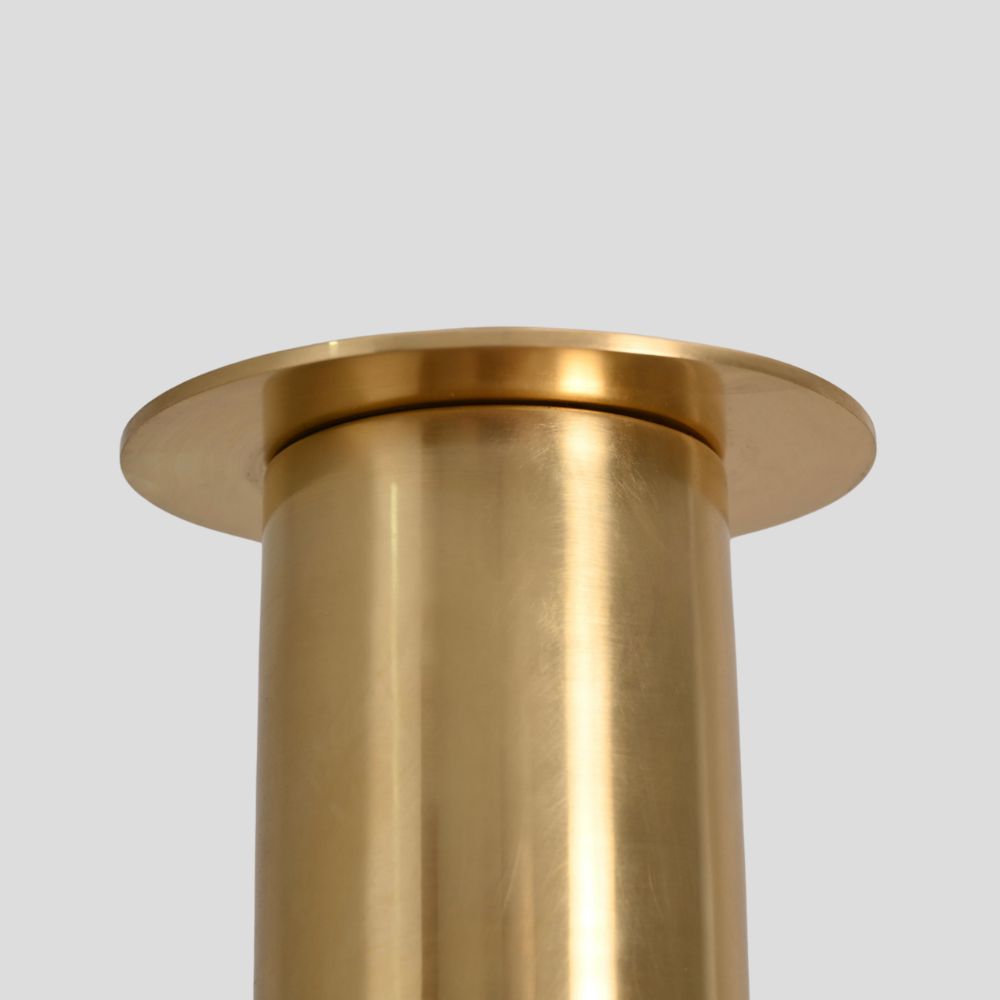 Raw Brass Ceiling Spot Light - Flush Mount Light