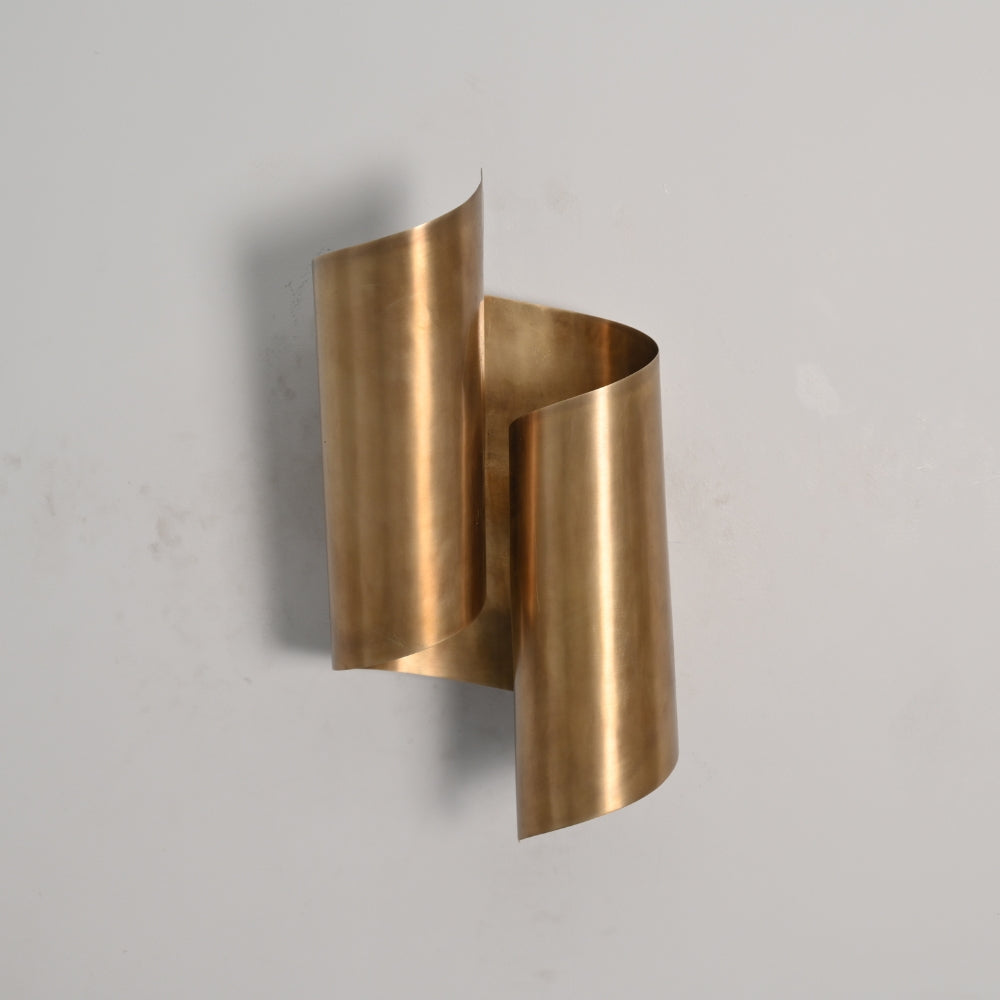 Curved Circle Wall Lamp Sconce