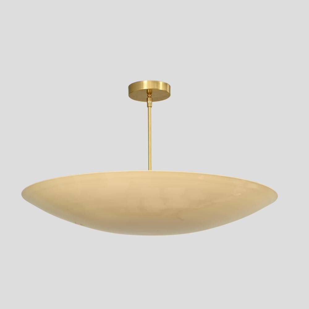 Modern Brass Sputnik Chandelier