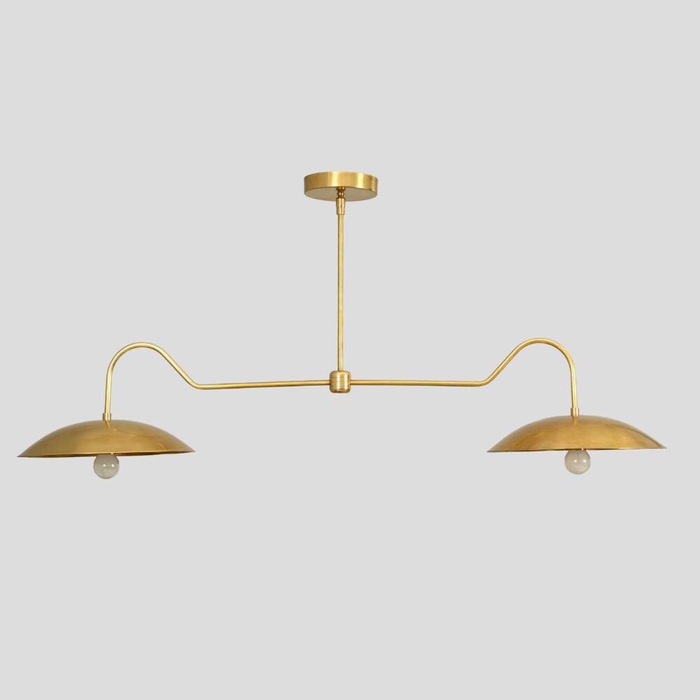 2-Light Sputnik Chandelier