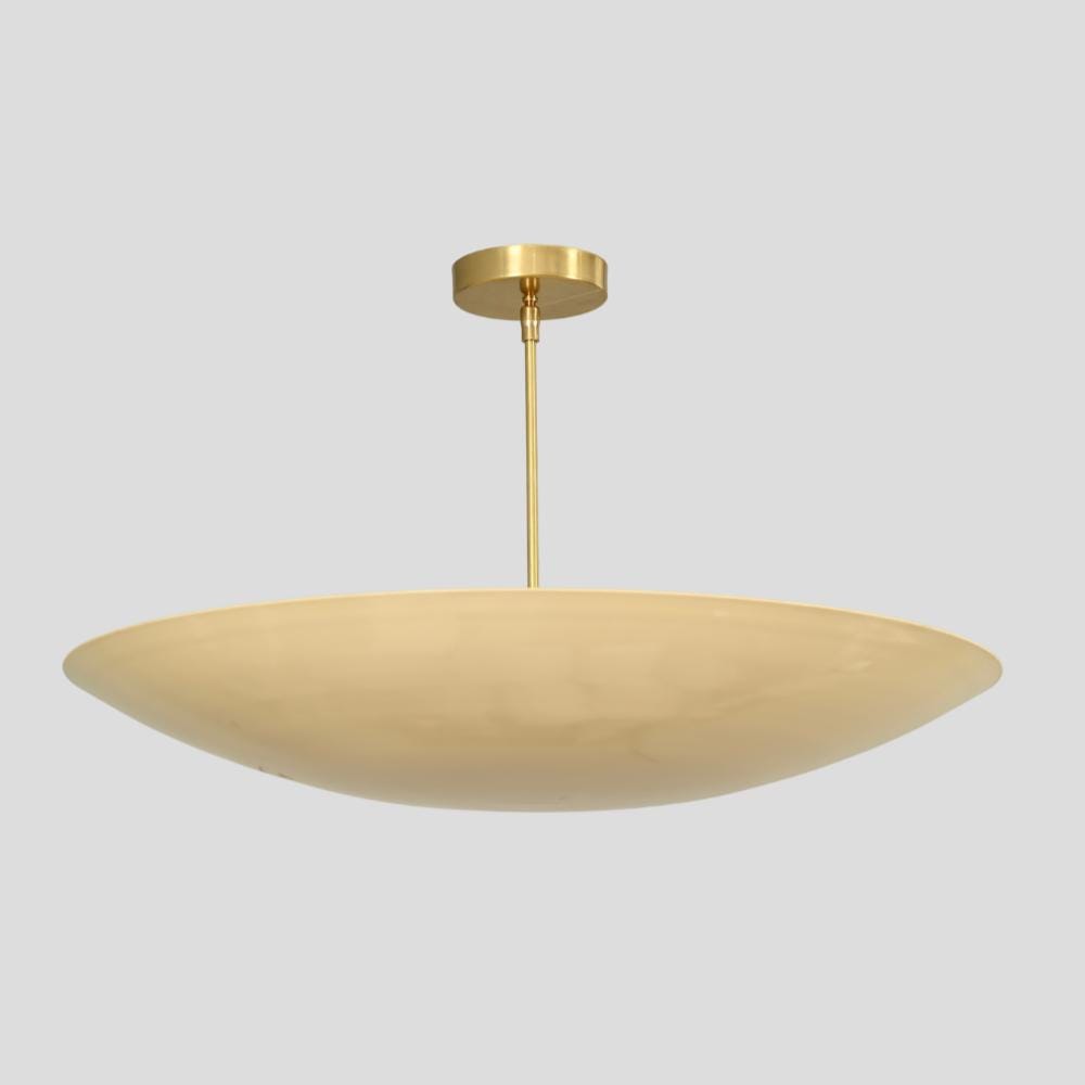 Modern Brass Sputnik Chandelier