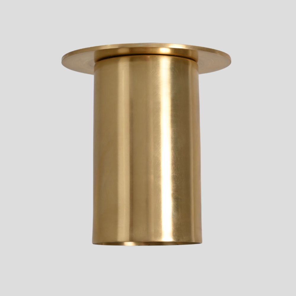 Raw Brass Ceiling Spot Light - Flush Mount Light