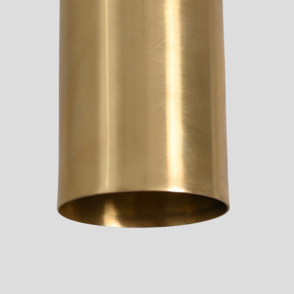 Raw Brass Ceiling Spot Light - Flush Mount Light
