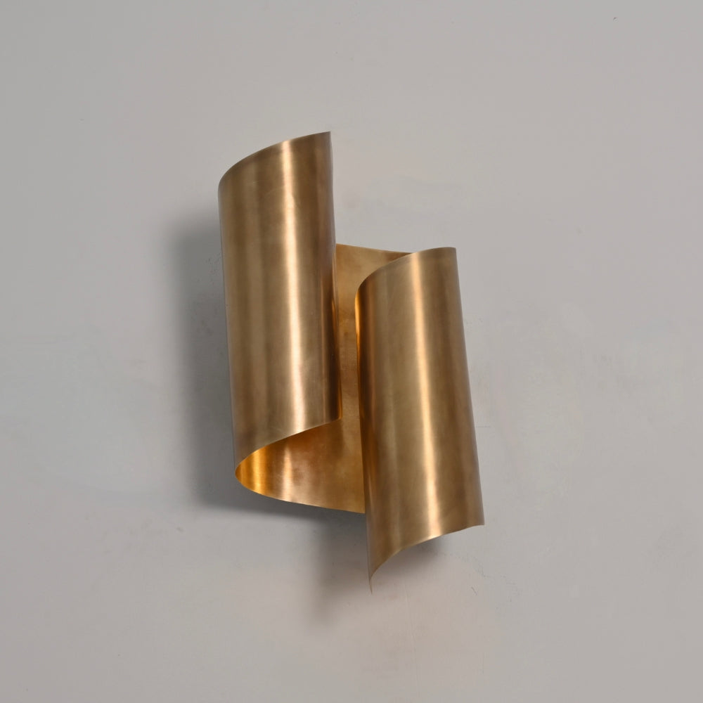 Curved Circle Wall Lamp Sconce