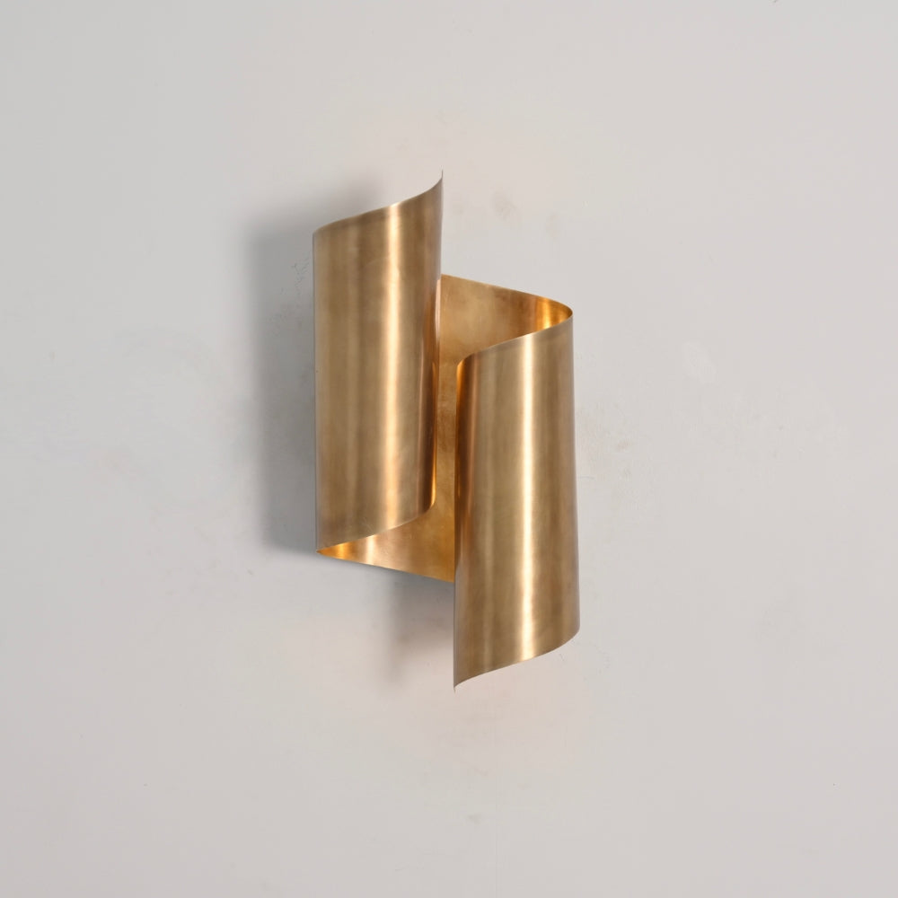 Curved Circle Wall Lamp Sconce