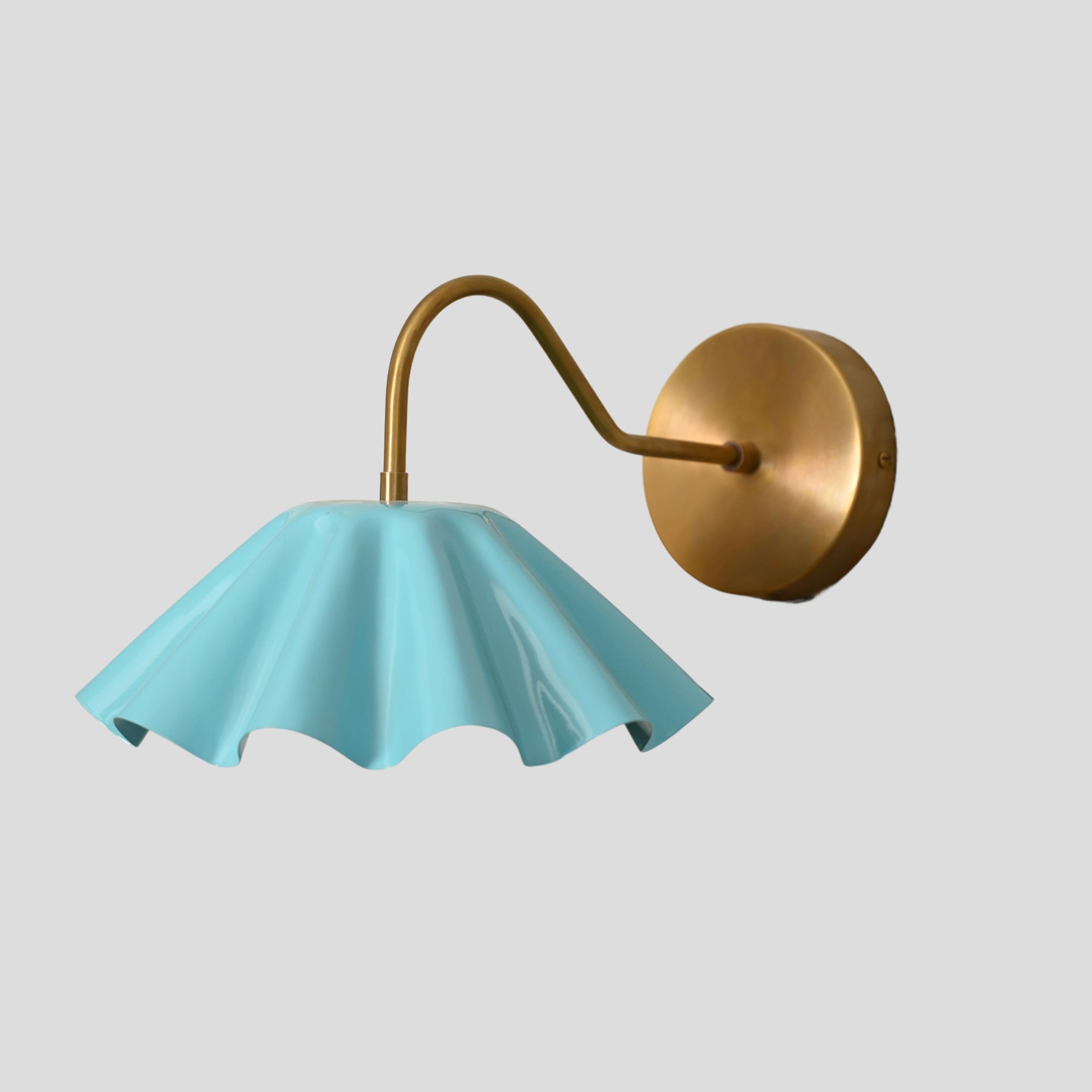 Stilnovo Style Brass Wall Sconce