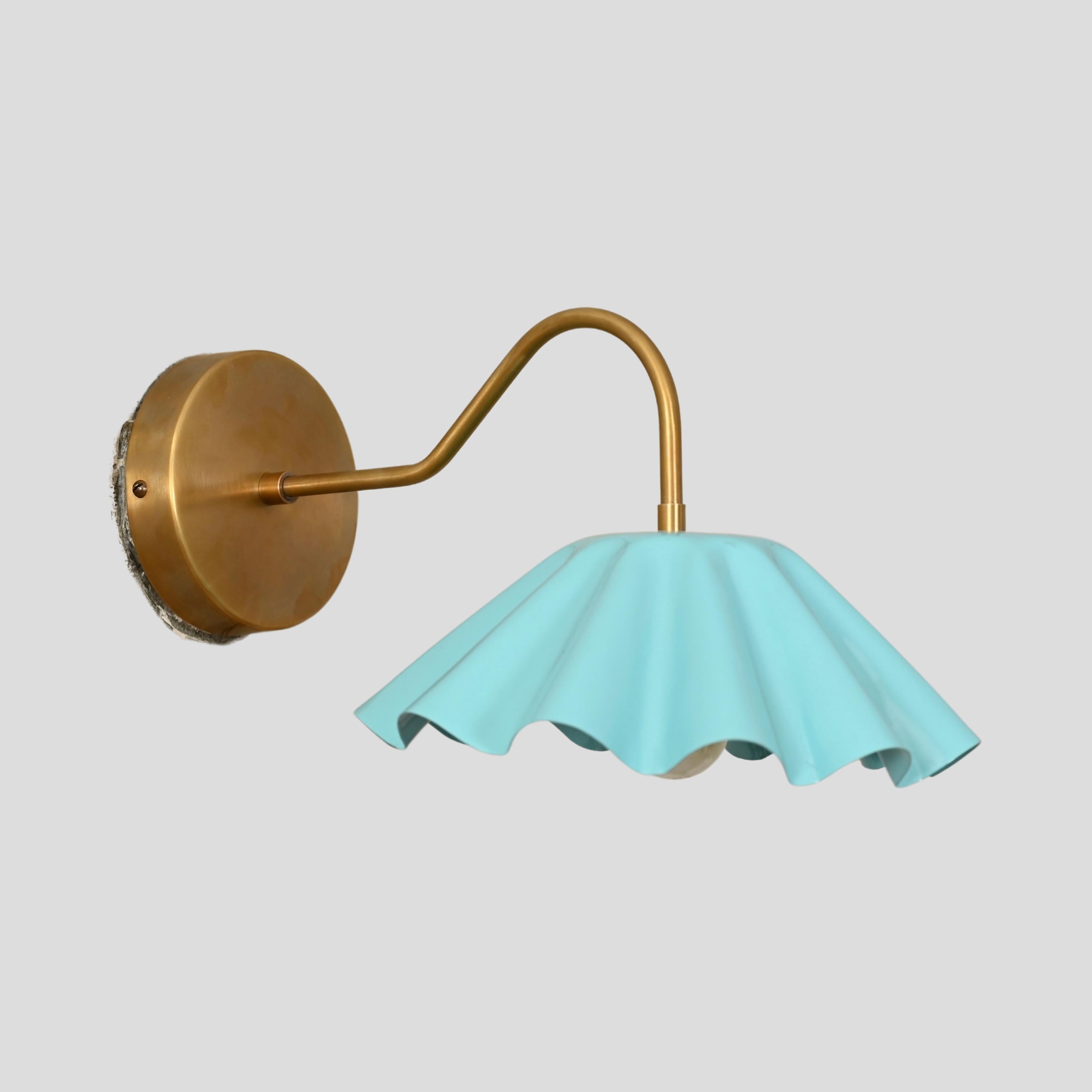 Stilnovo Style Brass Wall Sconce